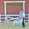 Grand Champion Goat - Kyla Viereck CWFFA; Buyer - Cooper Wayne Sowell