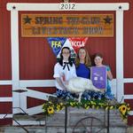 Grand Champion Turkey - Rebecca Whisler; Buyer - Danny and Barbara Drake