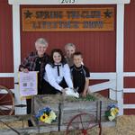 Reserve Champion Single Fryer Rabbit - Aislynn Schouten; Buyer - Meyer Farm