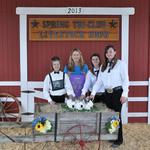 Grand Champion Fryer Rabbits - Lauryn Daniels; Buyers - Danny and Barbara Drake