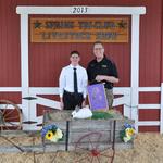 Grand Champion Single Fryer Rabbit - Kyle Moorhead; Buyer - Jostens