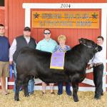 Grand Champion Steer - Clayton Lockwood; Buyer - L. J. Nagy