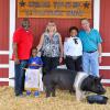 Reserve Champion Swine - Leecia White; Buyer - Greg and Brenda Keys
