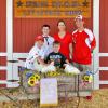 Reserve Champion Broilers - Clayton Lockwood; Buyer - Cary and Adam Herndon