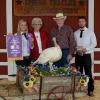 Grand Champion Turkey - Justin Bakke; Buyer - Wayne and Deloras Thompson