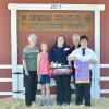 Grand Champion Fryer Rabbits - Emily Lancaster CWFFA; Buyer - Meyer Farms