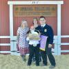 Grand Champion Single Fryer Rabbit - Mia Puente SFFA; Buyer - Debbie Dixon