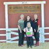 2nd Place Yeast Bread - Emily Lancaster CWFFA; Buyer - Meyer Farms