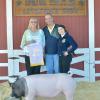 Reserve Champion Swine - Makayla Lockwood SFFA; Buyer - Greg and Brenda Keys