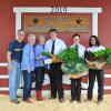 Best of Show Vegetable - Grant Bennett SFFA; Buyer - Meyer Farm