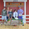 Grand Champion Single Fryer Rabbit - Alexandra Throckmorton WFFA; Buyer - Cary and Adam Herndon