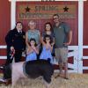 Grand Champion Swine - Emily Romero CWFFA; Buyer - Brenda Keys